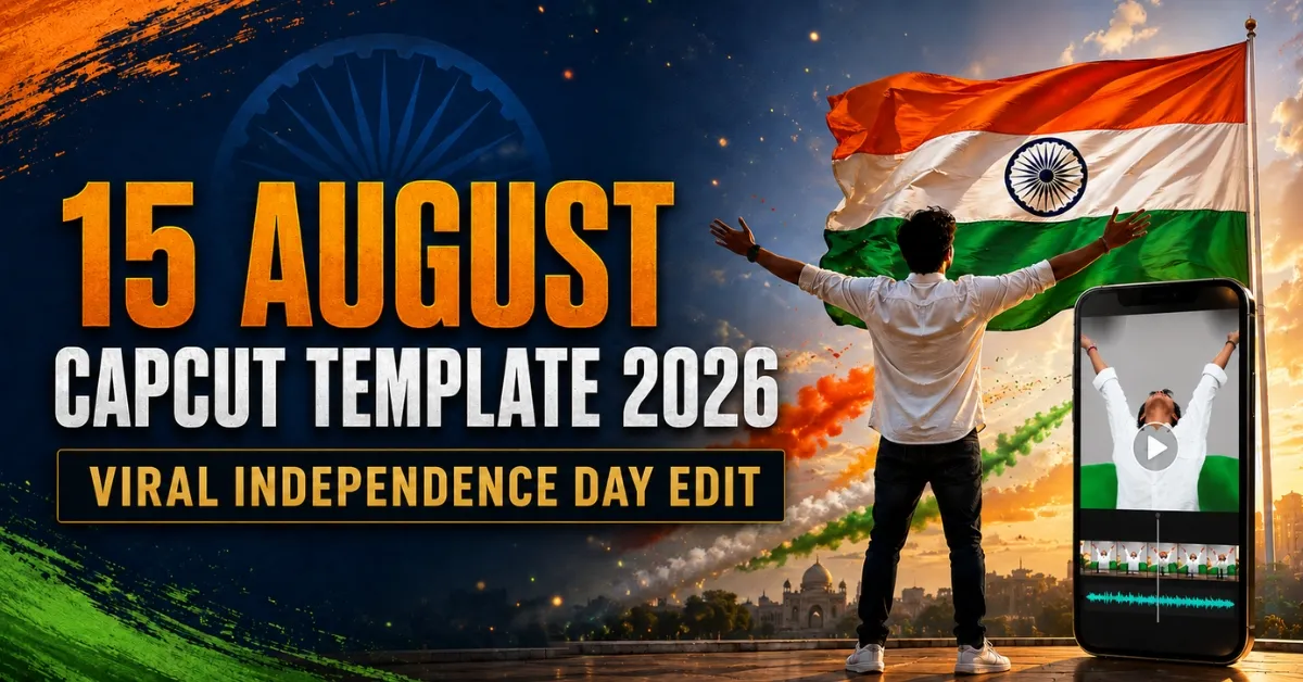 15 August CapCut Template 2026: Viral Independence Edit