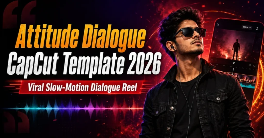 Attitude Dialogue CapCut Template