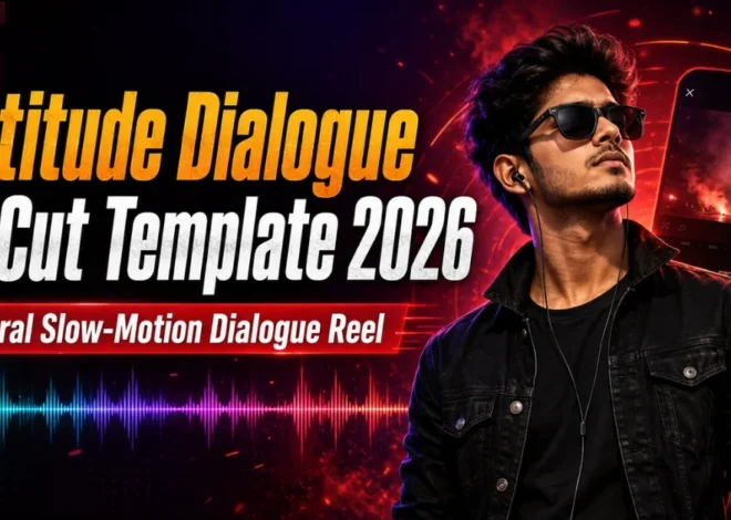 Attitude Dialogue CapCut Template 2026: Viral Reel