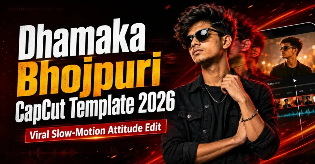 Dhamaka Bhojpuri CapCut Template