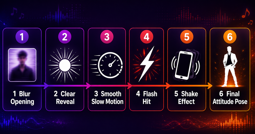 Effects used in the Rangdaro Ke Bhatar CapCut Template