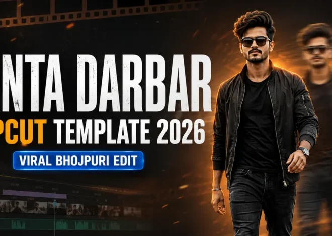 Janta Darbar CapCut Template 2026: Viral Bhojpuri Edit