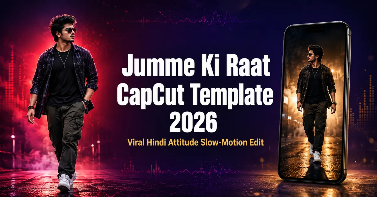 Jumme Ki Raat CapCut Template