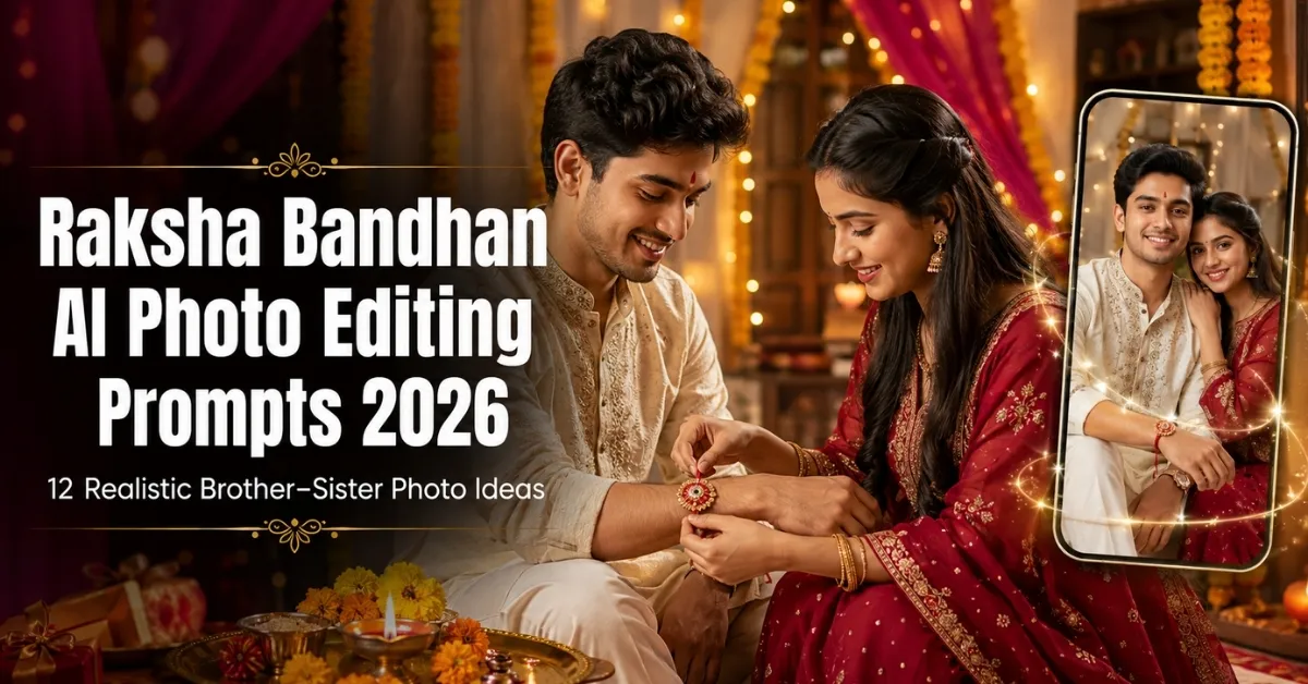 Raksha Bandhan AI photo editing
