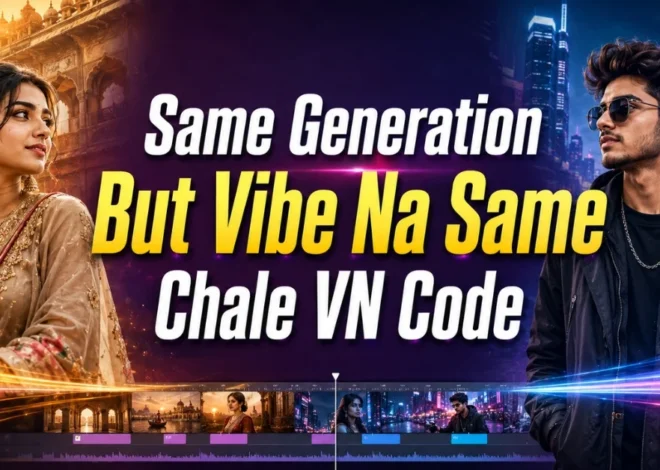 Same Generation But Vibe Na Same Chale VN Code