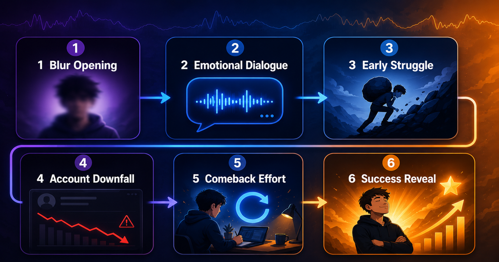 Story and effects used in the Boys Life CapCut Template