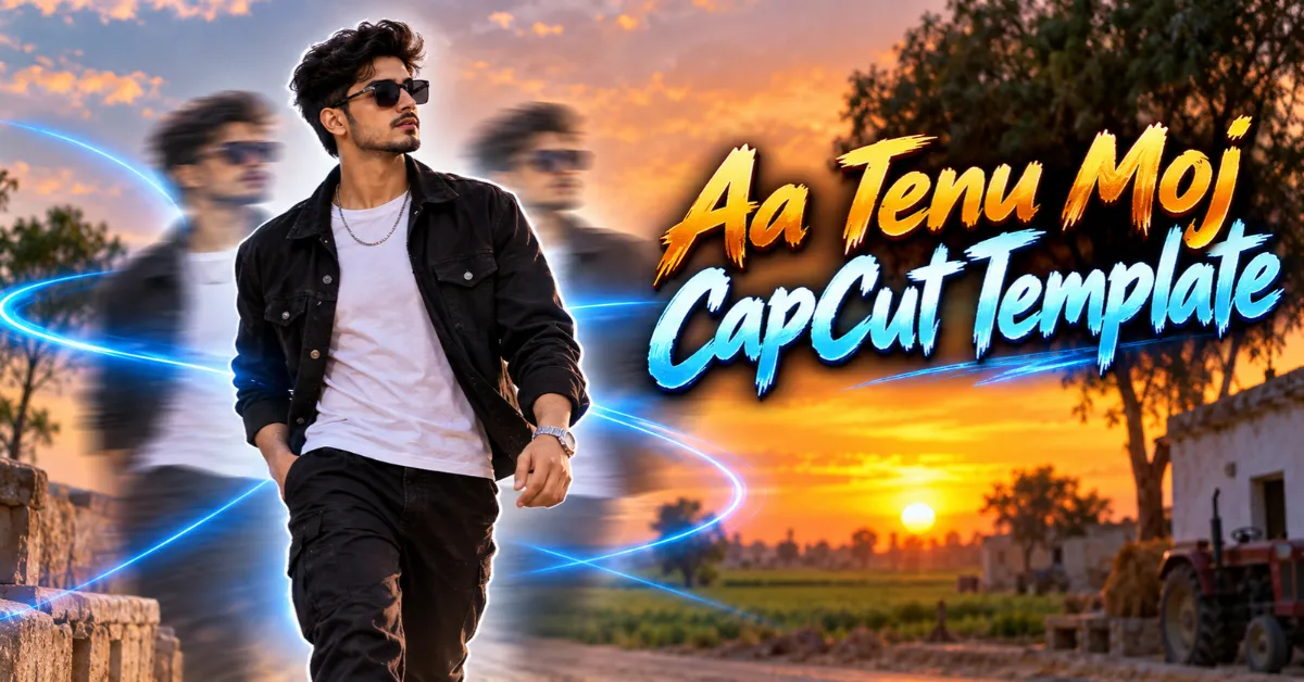 Aa Tenu Moj CapCut Template