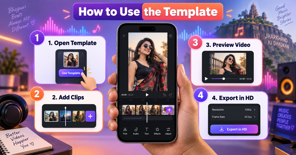 How to Use the Janela Jharkhand Template