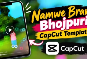 Namwe Brand Bhojpuri CapCut Template