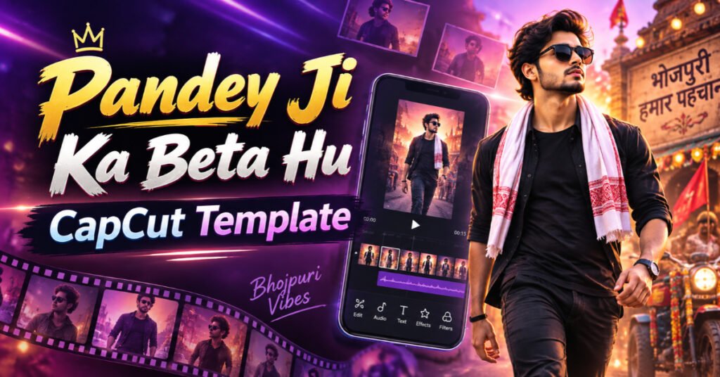 Pandey Ji Ka Beta Hu CapCut Template