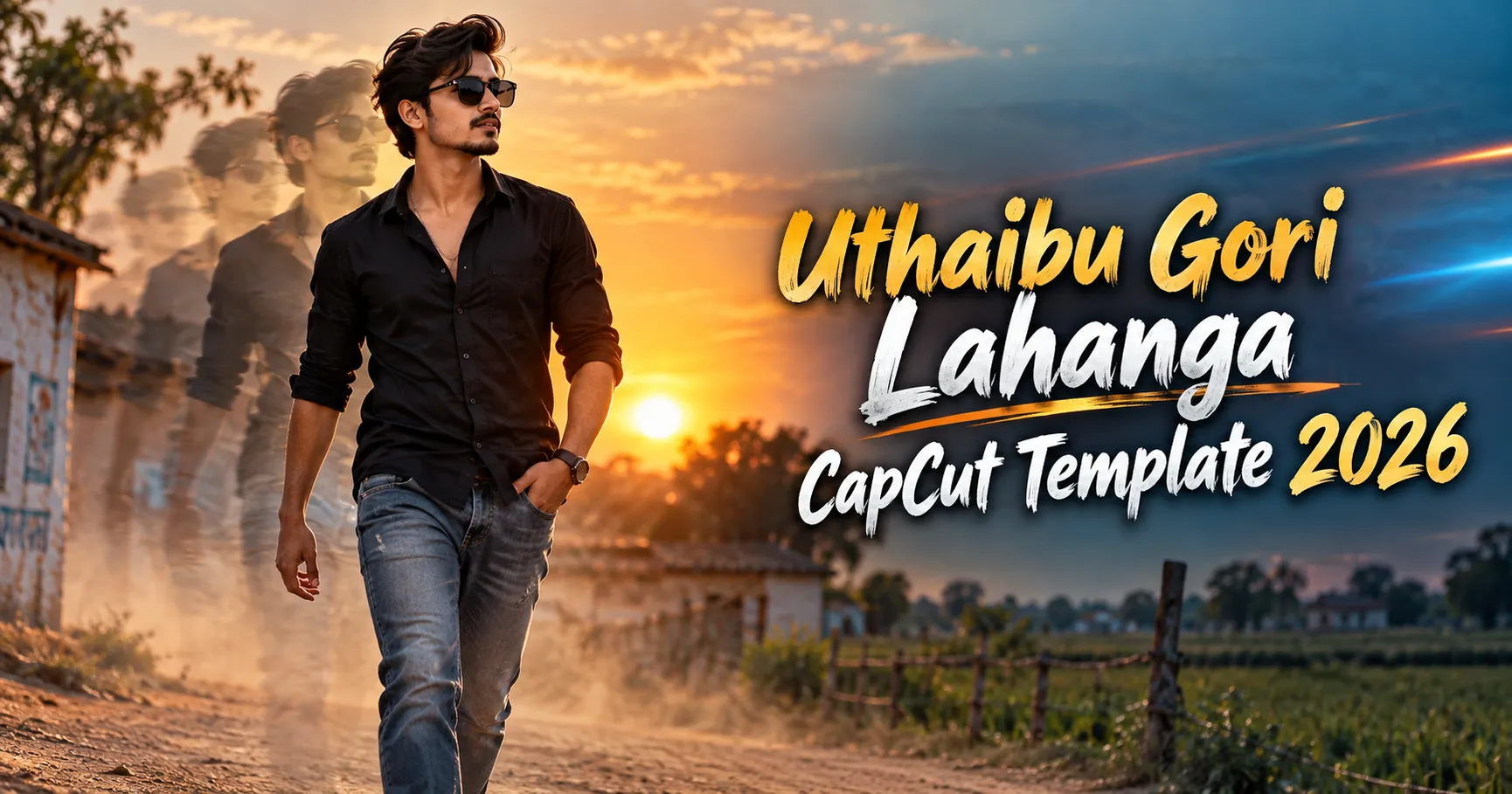 Uthaibu Gori Lahanga CapCut Template