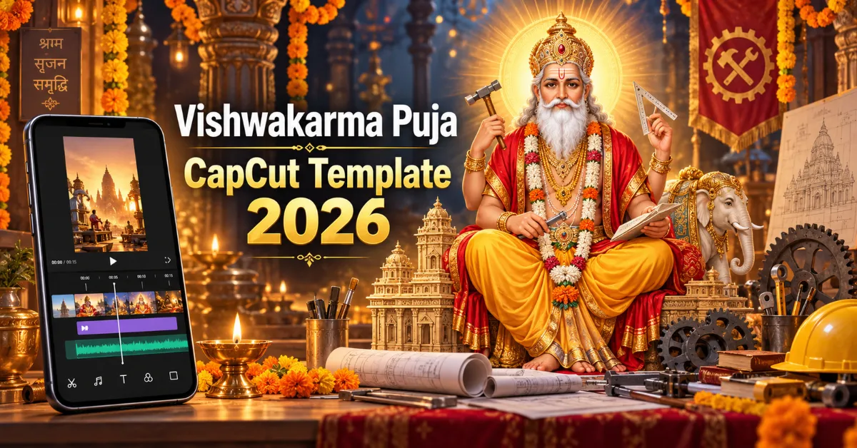 Vishwakarma Puja CapCut Template